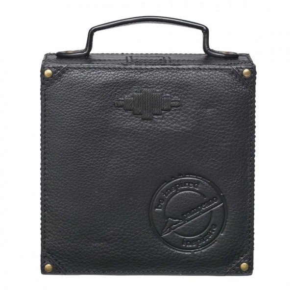 Pampeano Leather Luggage Trunk Gift Box - Black