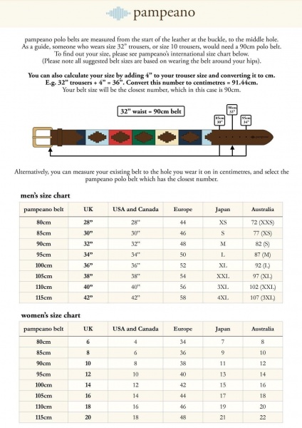 Pampeano Polo Belt, Luxury Hand Stitched Polo Belt - Audaz