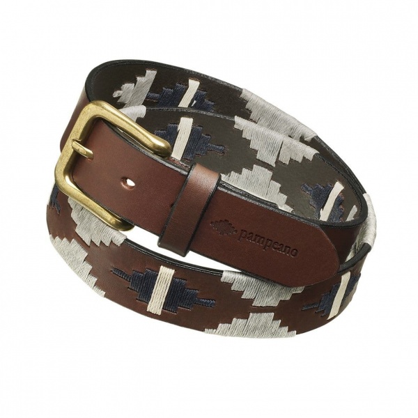 Pampeano Polo Belt, Luxury Hand Stitched Polo Belt - Tornado