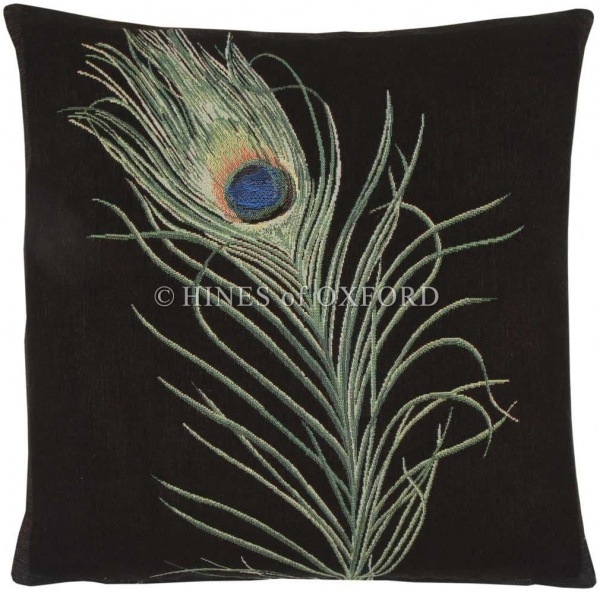 Peacock Plume - Fine Tapestry Cushion
