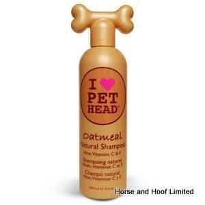 Pet Head Oatmeal Dog Shampoo 354ml horse and hoof