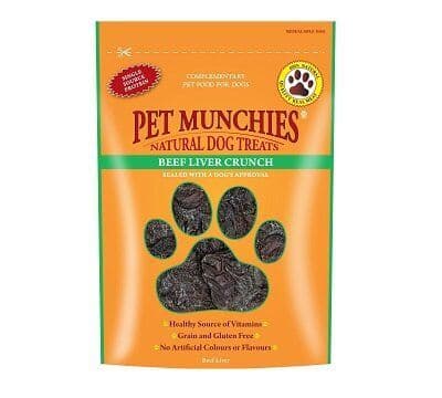Pet Munchies Beef Liver Crunch 8 x 90g