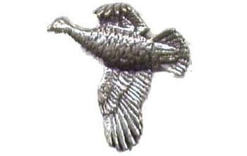 Pewter Grouse Badge