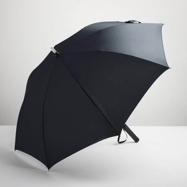 Pluvis Illuminated Umbrella Black Canopy