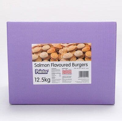 Pointer Salmon Burger Dog Treats 12.5kg