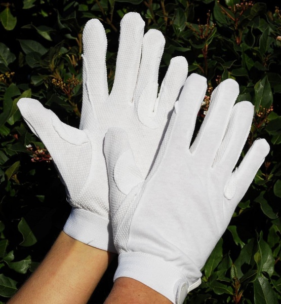 Rhinegold Cotton Pimple Palm Gloves