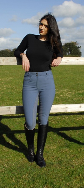 Rhinegold Elite Contrast Stitch Breeches