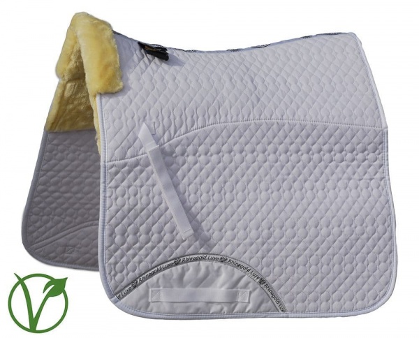 Rhinegold Luxe Fur Dressage Saddle Cloth