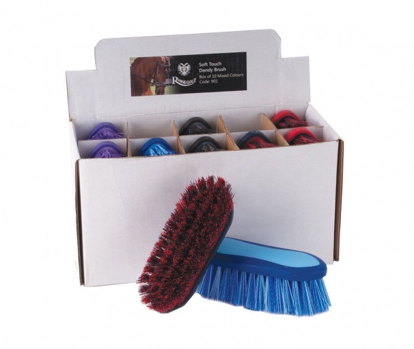 Rhinegold Soft Touch Dandy Brushes horse and hoof