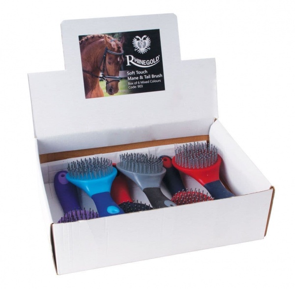 Mane and Tail Brushes horse and hoof