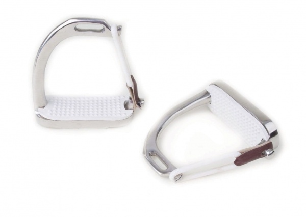 Rhinegold Stainless Steel Peacock Safety Irons