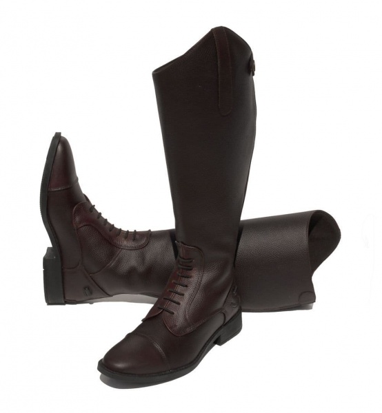 Rhinegold Wide Leg 'Luxus Extra' Leather Riding Boot