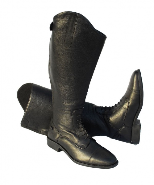 Rhinegold Wide Leg 'Luxus Extra' Leather Riding Boot