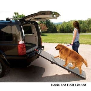 Rosewood Pet Gear Tri Fold Ramp horse and hoof