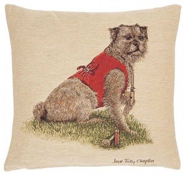 Rt. Hon. Thomas Terrier - Fine Tapestry Cushion.