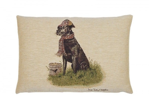 Sir Lancelot Labrador  - Fine Tapestry Cushion