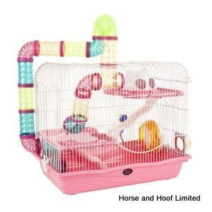 Sky Harvey Explorer 3 Hamster Cage Pink
