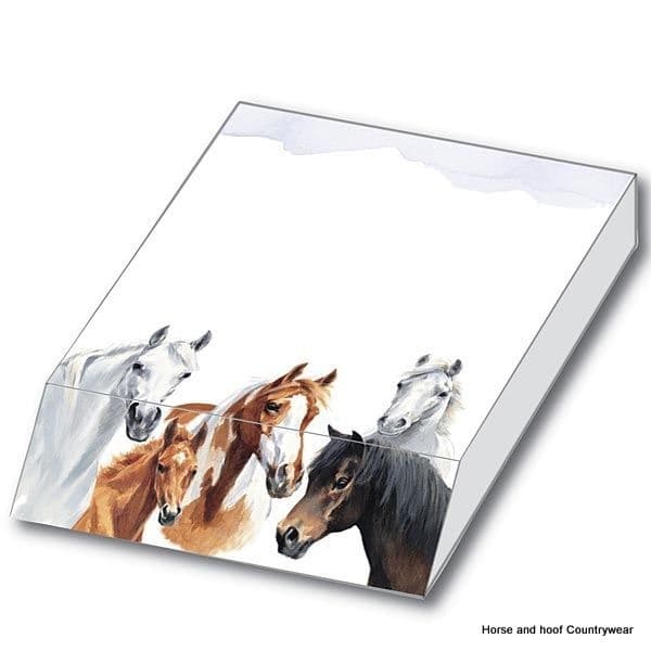 Slant Pad - Horses by Caroline