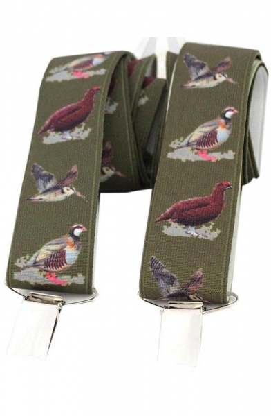Soprano Game/Country Birds Country Braces - Green