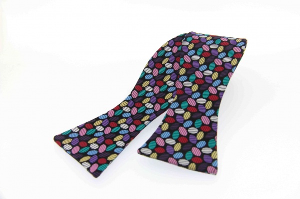 Soprano Woven Self-Tied Multicoloured Country Silk Bow Tie