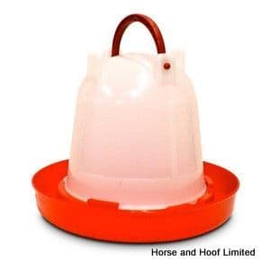 Supa Red & White Poultry Drinker 3L