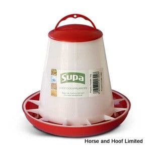Supa Red & White Poultry Feeder 3kg x 3