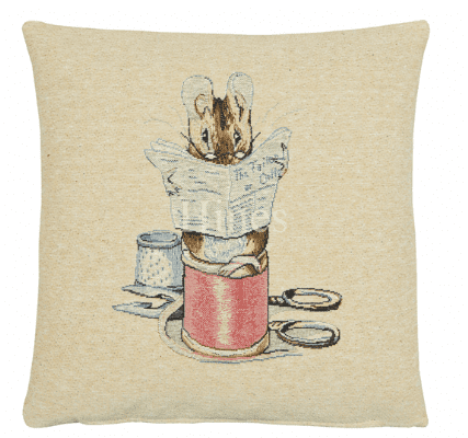 Tailor of Gloucester - Fine Tapestry Cushion