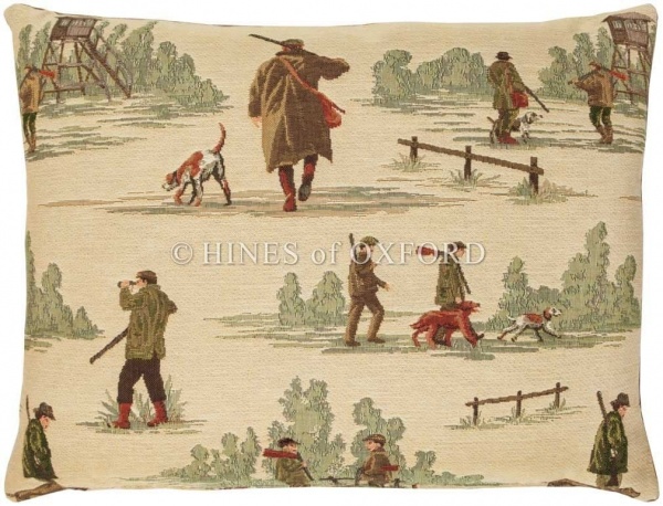 The Country Shoot - Fine Tapestry Cushion