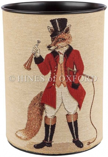 The Hon. Freddie Fox - Fine Woven Tapestry Waste Bin