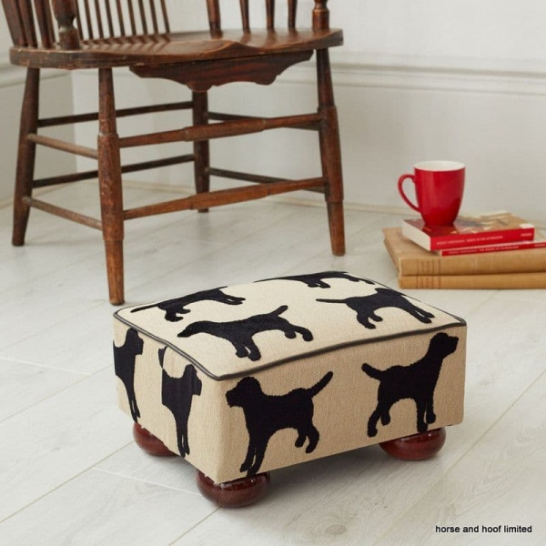 The Labrador Company Eaton Small Footstool - Labrador