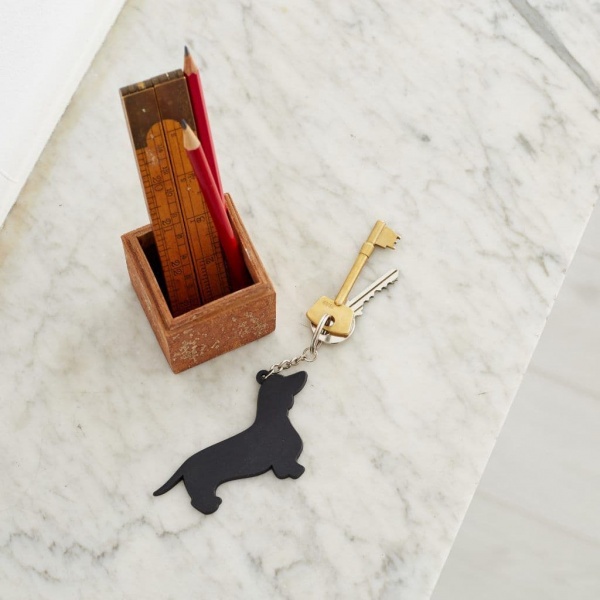 The Labrador Company Keyring - Dachshund