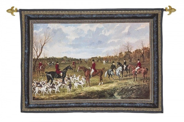 The Suffolk Meet - Fine Woven Tapestry Wallhanging