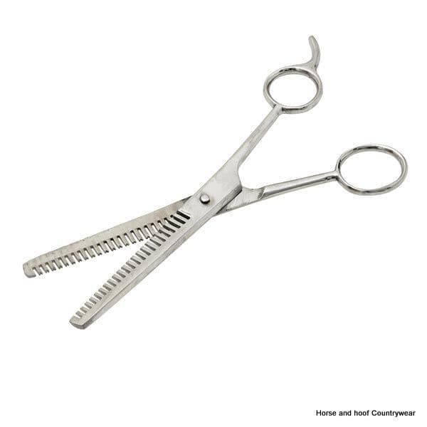 Lincoln One Sided Thinning Scissors horse and hoof
