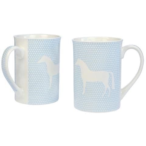 Twin Pack Mugs - Blue