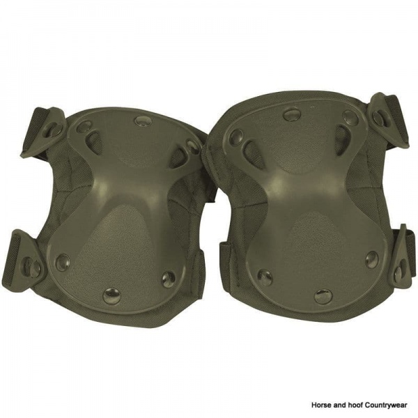 Viper Hard Shell Knee Pads - Green