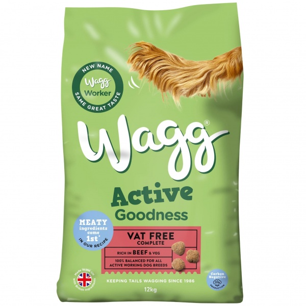 Wagg Active Goodness Adult Beef & Veg Dog Food 12kg