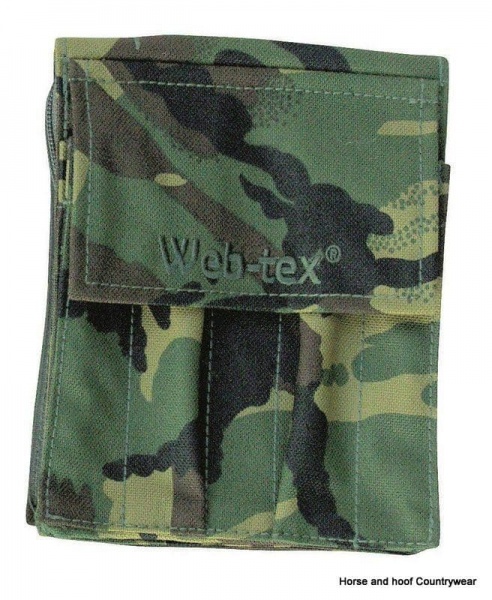 Web-tex A6 Notepad Holder - British DPM