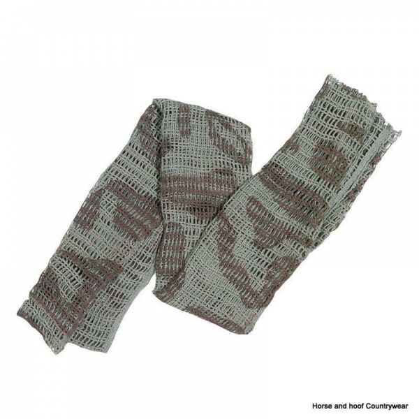 Web-tex Scrim Net Scarf - Camo