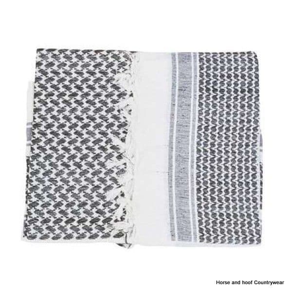 Web-tex Shemaghs - Black/White