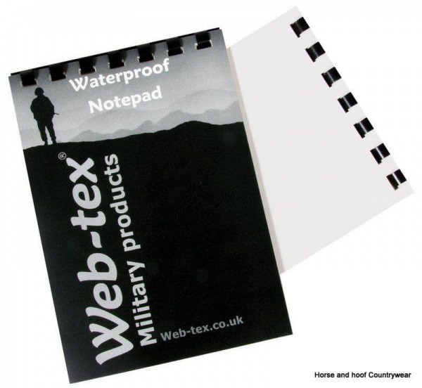 Web-tex Waterproof Notepad