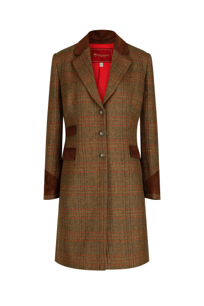 Welligogs Demelza Coat - Tweed Check