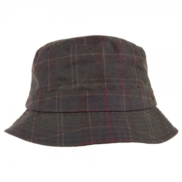 Welligogs Wax Checked Bucket Hat